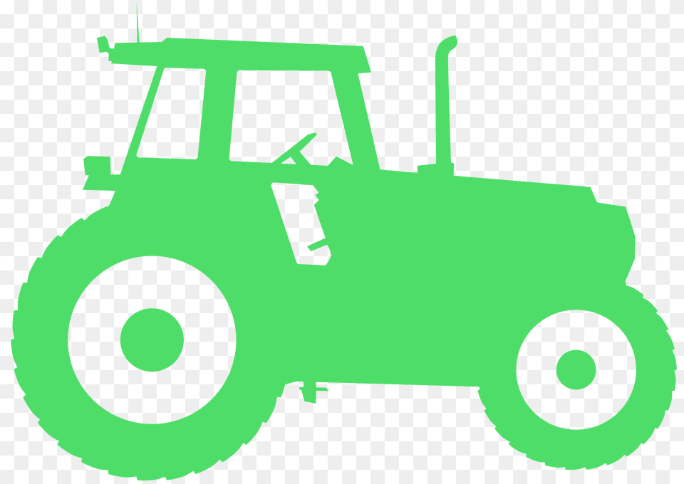 Tractor Silhouette, Transportation, Vehicle, Bulldozer, Machine Png