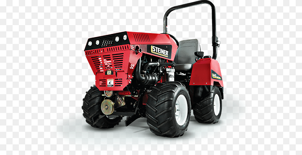 Tractor Steiner 440 Tractor, Transportation, Vehicle, Grass, Plant Free Png Download