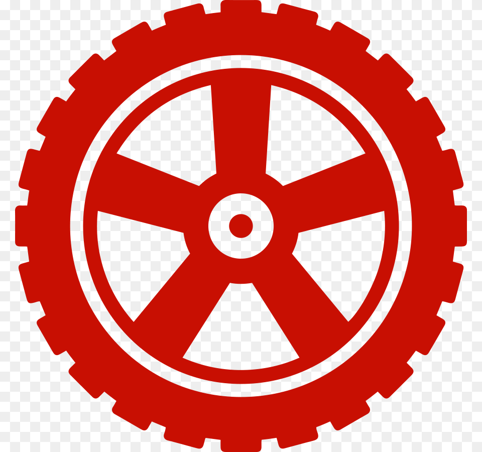 Tractor Tire Icon, Alloy Wheel, Vehicle, Transportation, Spoke Png Image