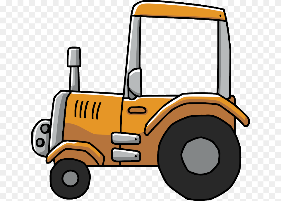 Tractor Transparent Picture, Bulldozer, Machine, Transportation, Vehicle Free Png