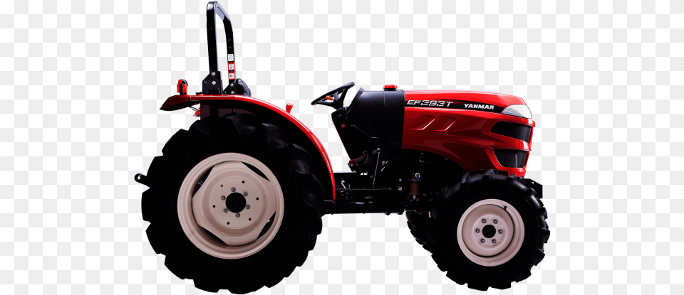 Tractor Yanmar Tractor Side View, Vehicle, Transportation, Device, Tool Free Png Download