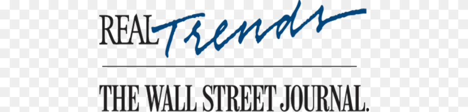 Tracy Campion Ranked Among Top 10 Real Estate Sales Wall Street Journal, Text, Handwriting Free Png Download