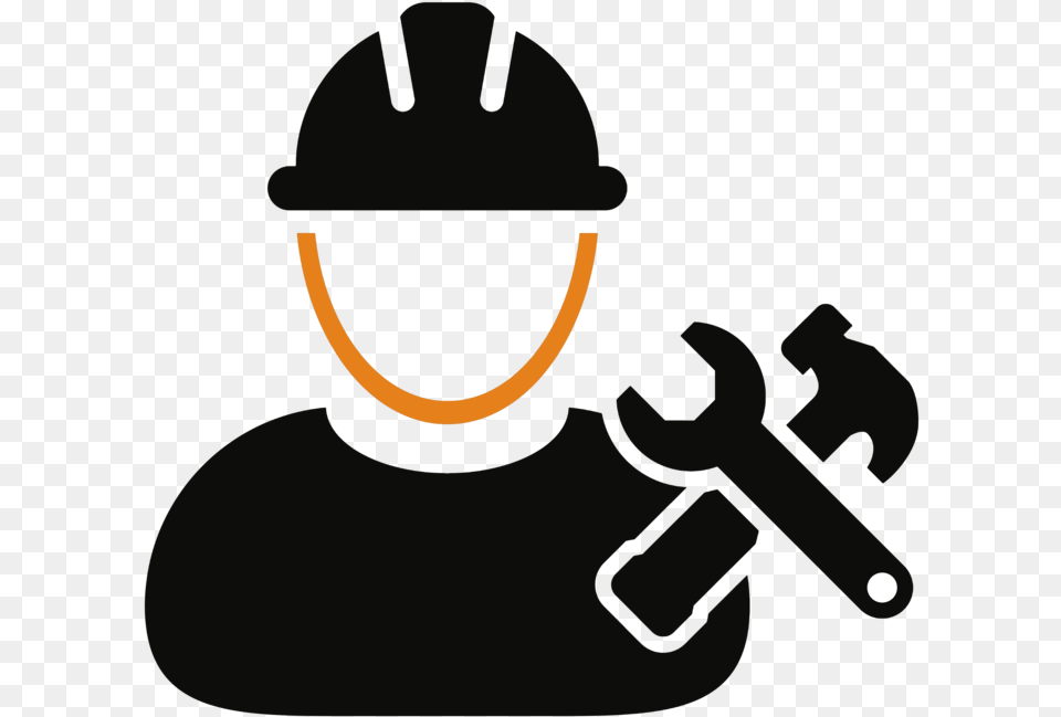 Trade Contractor Icon Construction Worker Icon, Clothing, Hardhat, Helmet, Person Free Png Download