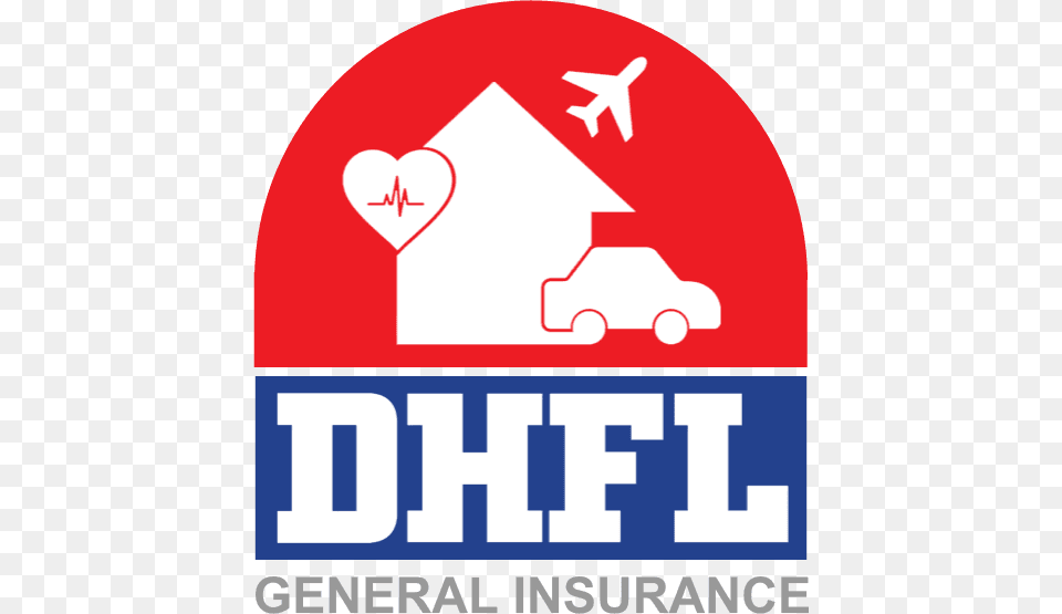Trade Logo Displayed Above Belongs To Dewan Housing Dhfl General Insurance Logo, Advertisement, Sticker, First Aid, Poster Free Png Download