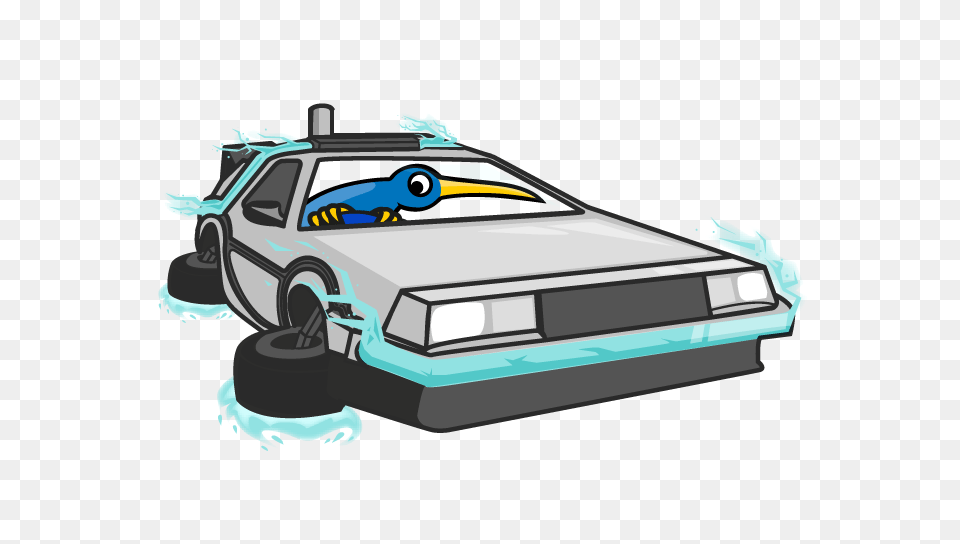 Trade Me On Twitter Kev Is Really Into Back To The Future Day So, Car, Transportation, Vehicle Png Image