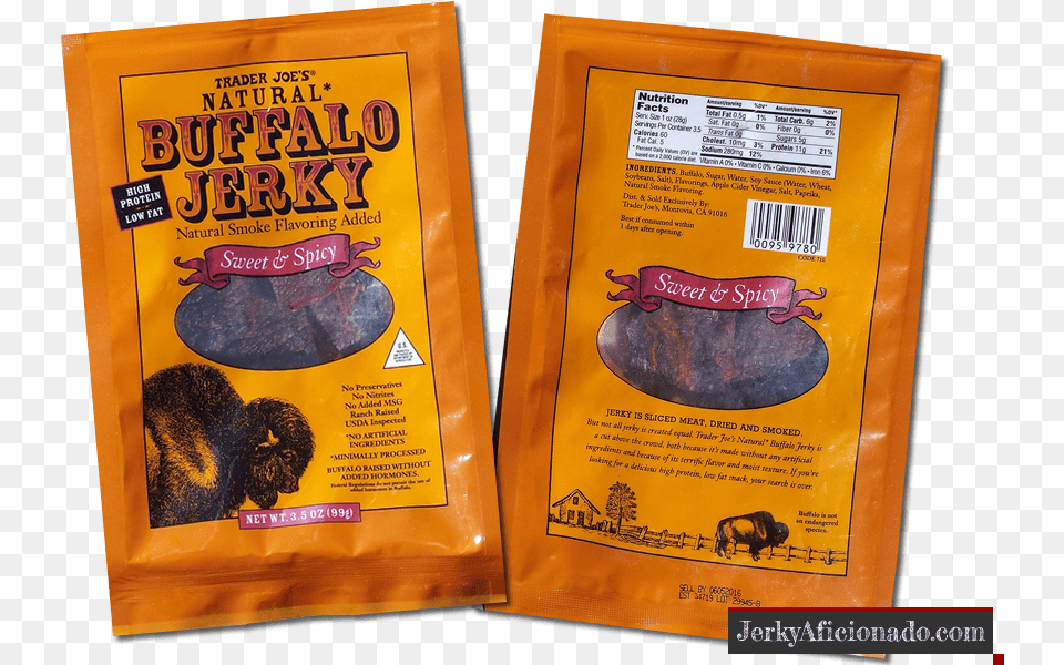 Trader Joe S Buffalo Jerky Sweet Amp Spicy Trader Joe39s Buffalo Jerky, Powder, Food Free Png