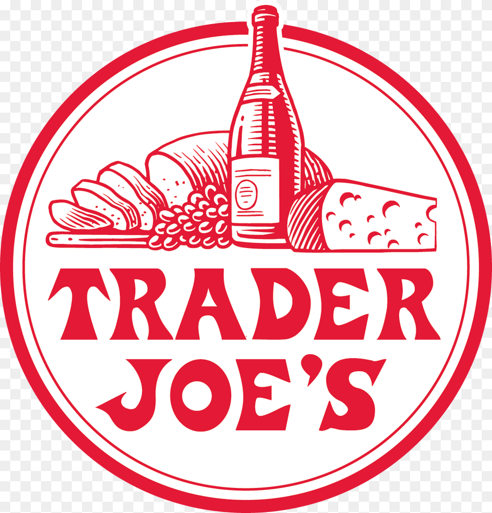 Trader Joe39s Logo No Background, Bottle, Beverage, Soda, Food Png Image