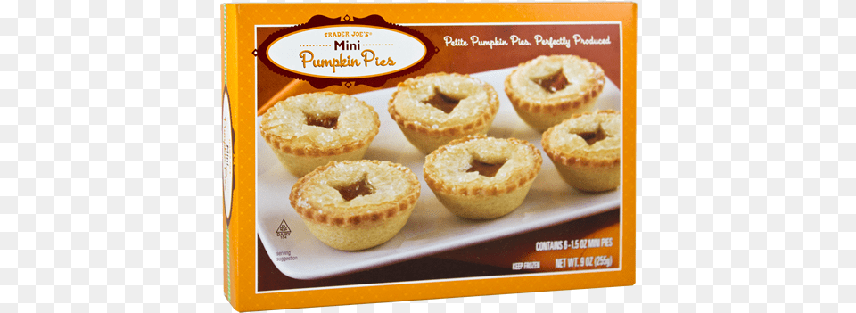 Trader Joe39s Mini Pumpkin Pies, Cake, Dessert, Food, Pie Free Transparent Png