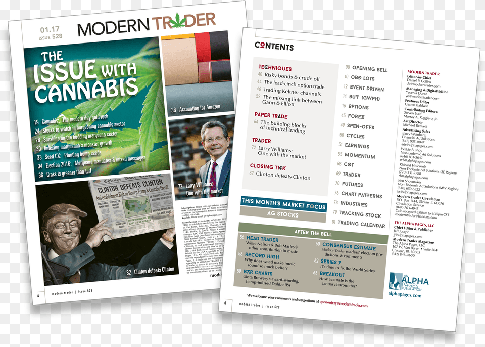 Trader Modern Option Market Stock High Quality Flyer Png Image