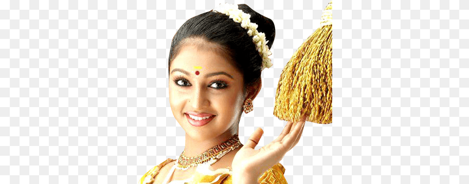 Tradition Kerala Jewellery Model, Portrait, Photography, Face, Person Free Png Download