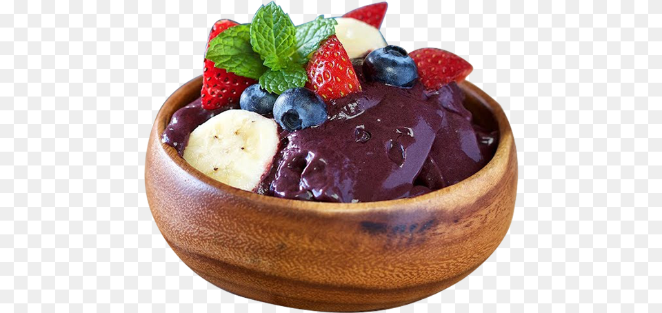 Traditional Acai Bowl, Berry, Plant, Fruit, Food Free Png Download