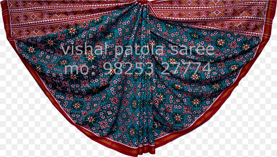 Traditional Double Ikat Patola Saree Motif, Accessories, Pattern, Art, Formal Wear Free Png