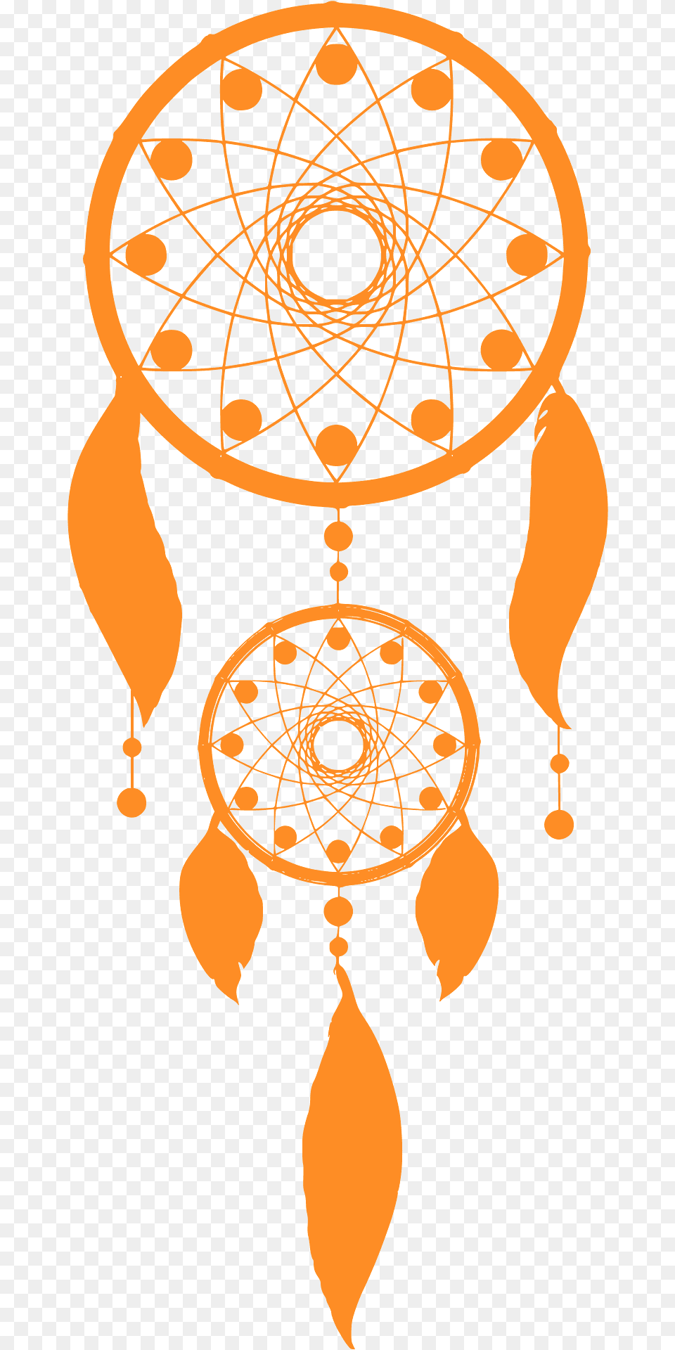 Traditional Dreamcatcher Silhouette, Furniture, Table, Pattern, Art Free Transparent Png