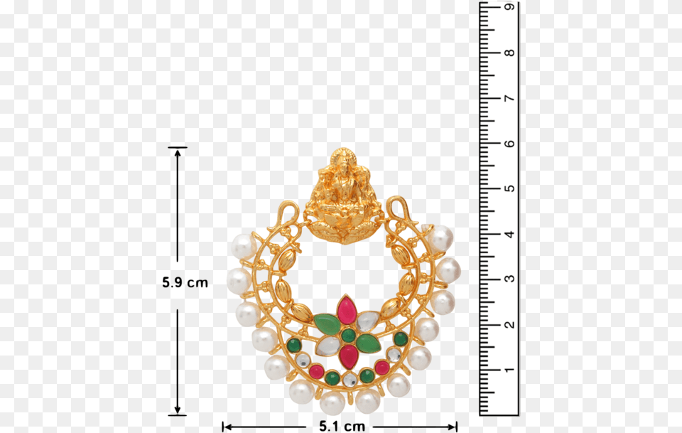 Traditional Ethnic Gold Plated Laxmi Ji Dangler Earrings Gemstone, Accessories, Earring, Jewelry, Chandelier Png