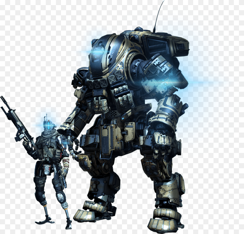 Traditional Games Thread Titanfall 2 Titans And Pilots, Robot, Adult, Male, Man Free Png Download