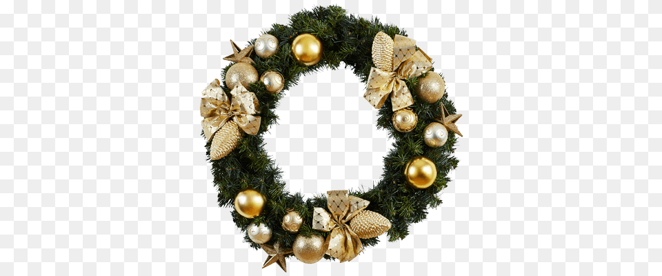 Traditional Gold Phs Greenleaf, Wreath, Plant Free Png Download