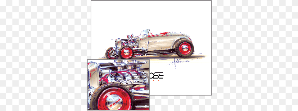 Traditional Hot Rod Print Hot Rod, Alloy Wheel, Car, Car Wheel, Machine Free Transparent Png