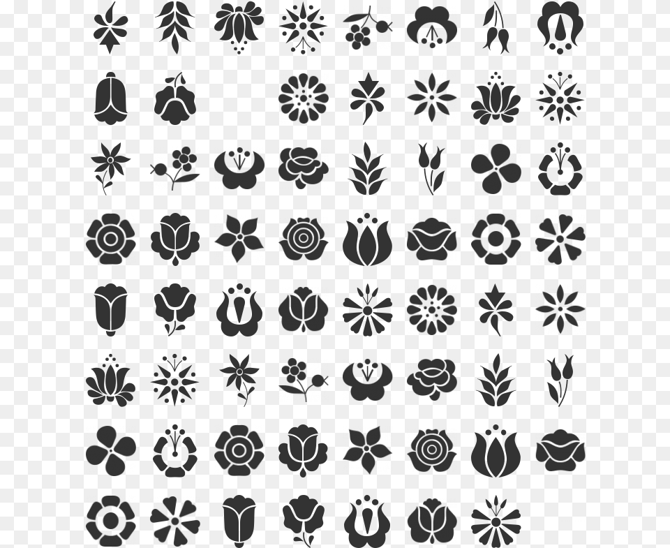 Traditional Hungarian Symbols, Pattern, Stencil Png Image