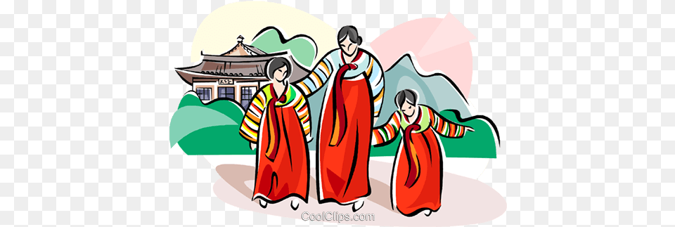 Traditional Korean Clothing Royalty Illustration, Fashion, Baby, Person, Dress Free Transparent Png