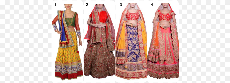 Traditional Lehenga Collection Indian Wedding Clothes, Clothing, Dress, Adult, Person Free Transparent Png