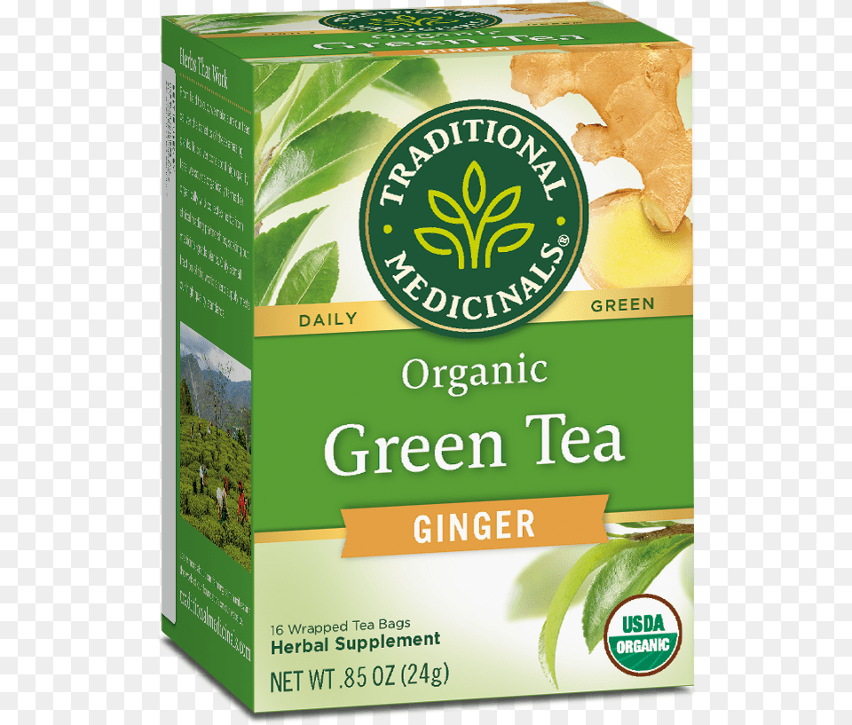 Traditional Medicinals Tea, Beverage, Green Tea, Herbal, Herbs Free Png