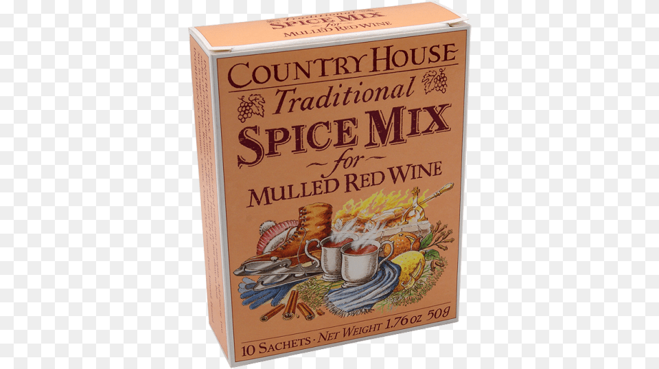Traditional Mulled Wine Spice Mix Country House Mulled Wine Spices, Book, Cup, Publication, Herbal Free Transparent Png