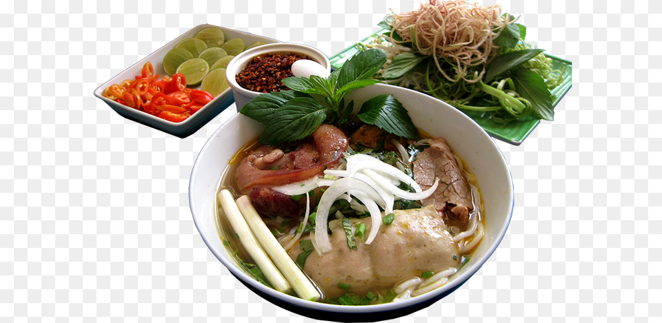Traditional Noodle Soup Bn B Hu, Vermicelli, Pasta, Meal, Food Png Image
