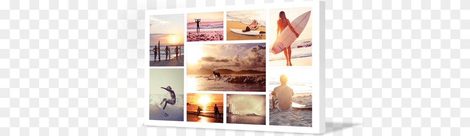 Traditional Photo Collages Vacation, Water, Sky, Sea Waves, Sea Free Png Download