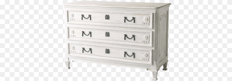 Traditional Sloane Dresser Whitewash Theodore Alexander, Cabinet, Drawer, Furniture, Keyboard Free Transparent Png