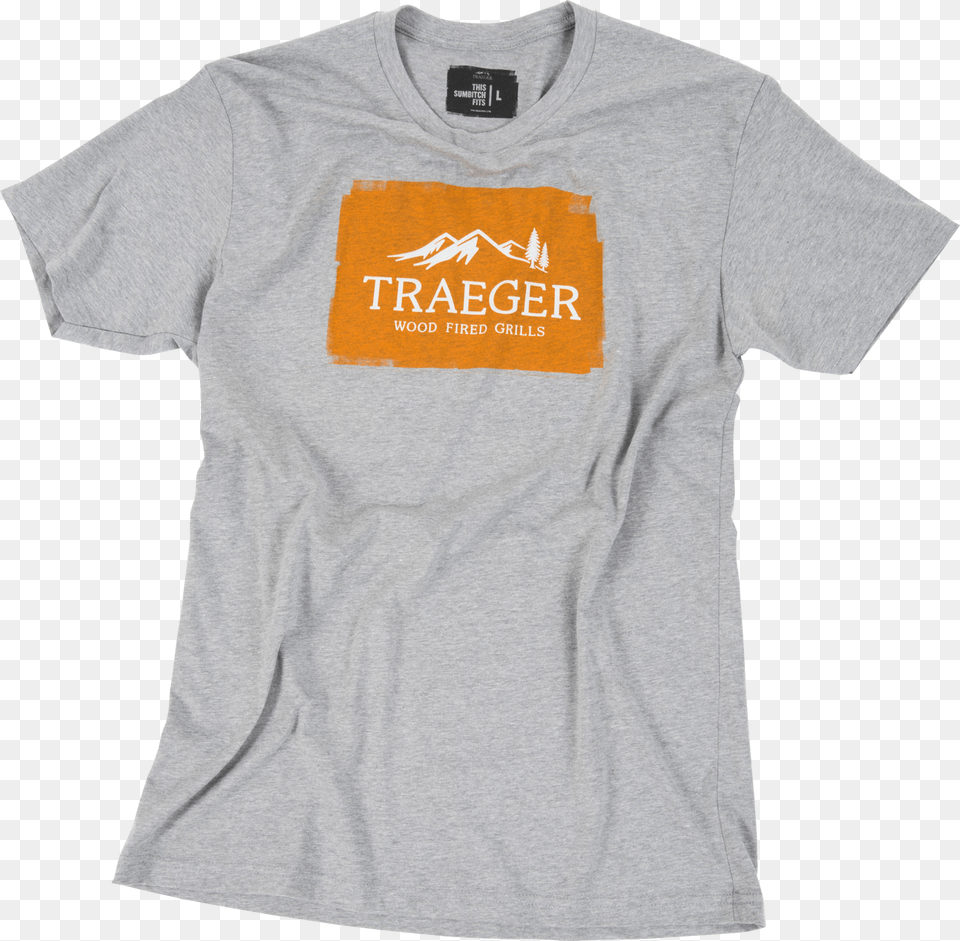 Traeger Grills Orange Logo Tee Shirt X Large, Clothing, T-shirt Png