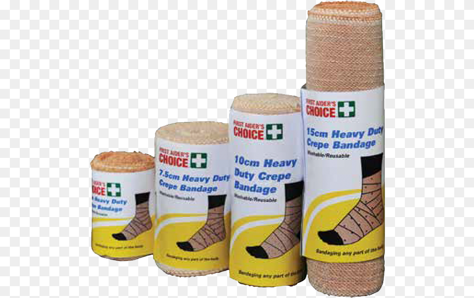 Trafalgar Heavy Support Crepe Bandage Range Crepe Bandage 2 Inch, First Aid, Can, Tin Png