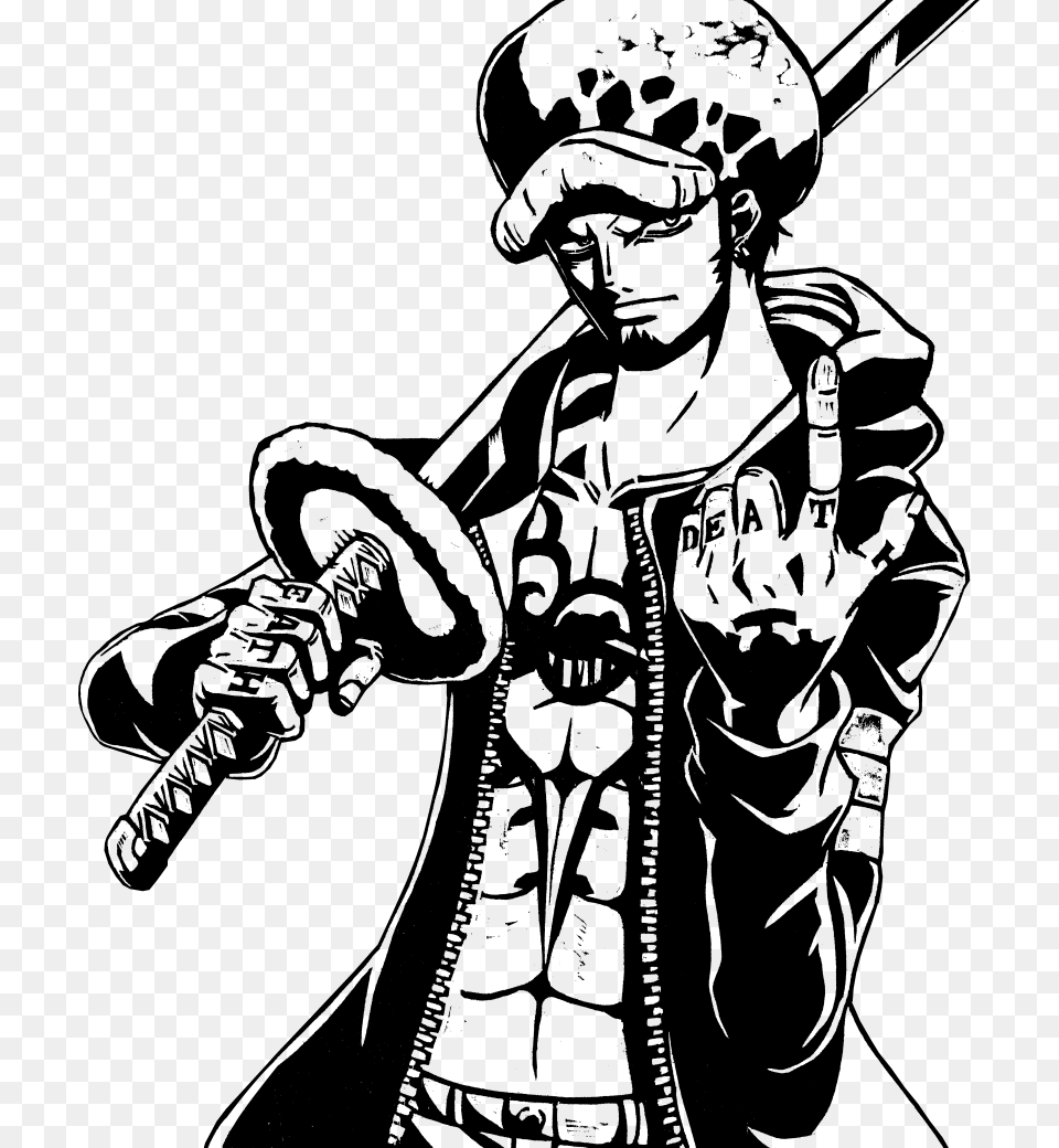 Trafalgarlaw Trafalgar Law Capa Facebook, Gray Png Image