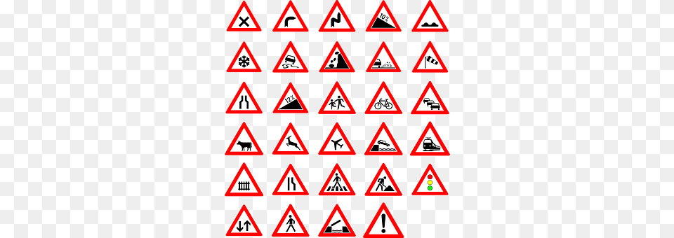 Traffic Sign, Symbol, Road Sign, Triangle Free Png Download