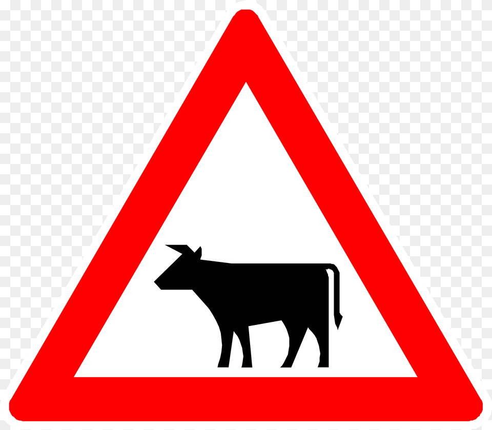 Traffic Clipart, Sign, Symbol, Road Sign, Animal Free Transparent Png