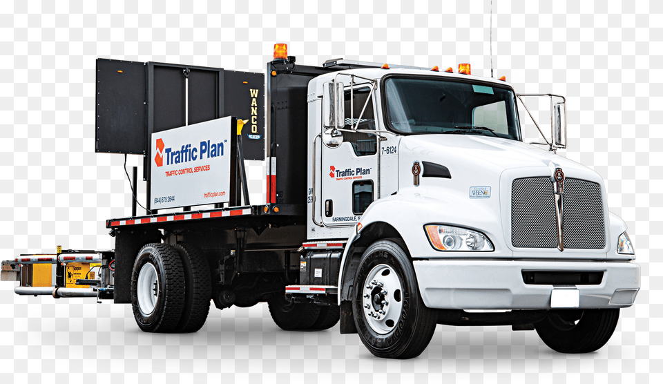 Traffic Control Design For Mot Site Plans Trailer Truck, Trailer Truck, Transportation, Vehicle, Machine Free Transparent Png