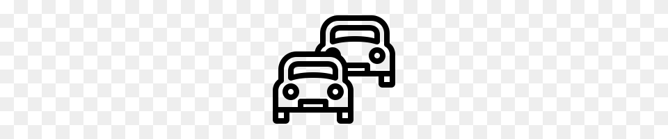 Traffic Jam Icons Noun Project, Gray Png Image