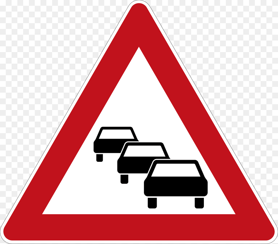 Traffic Jams Clipart, Sign, Symbol, Road Sign Png Image