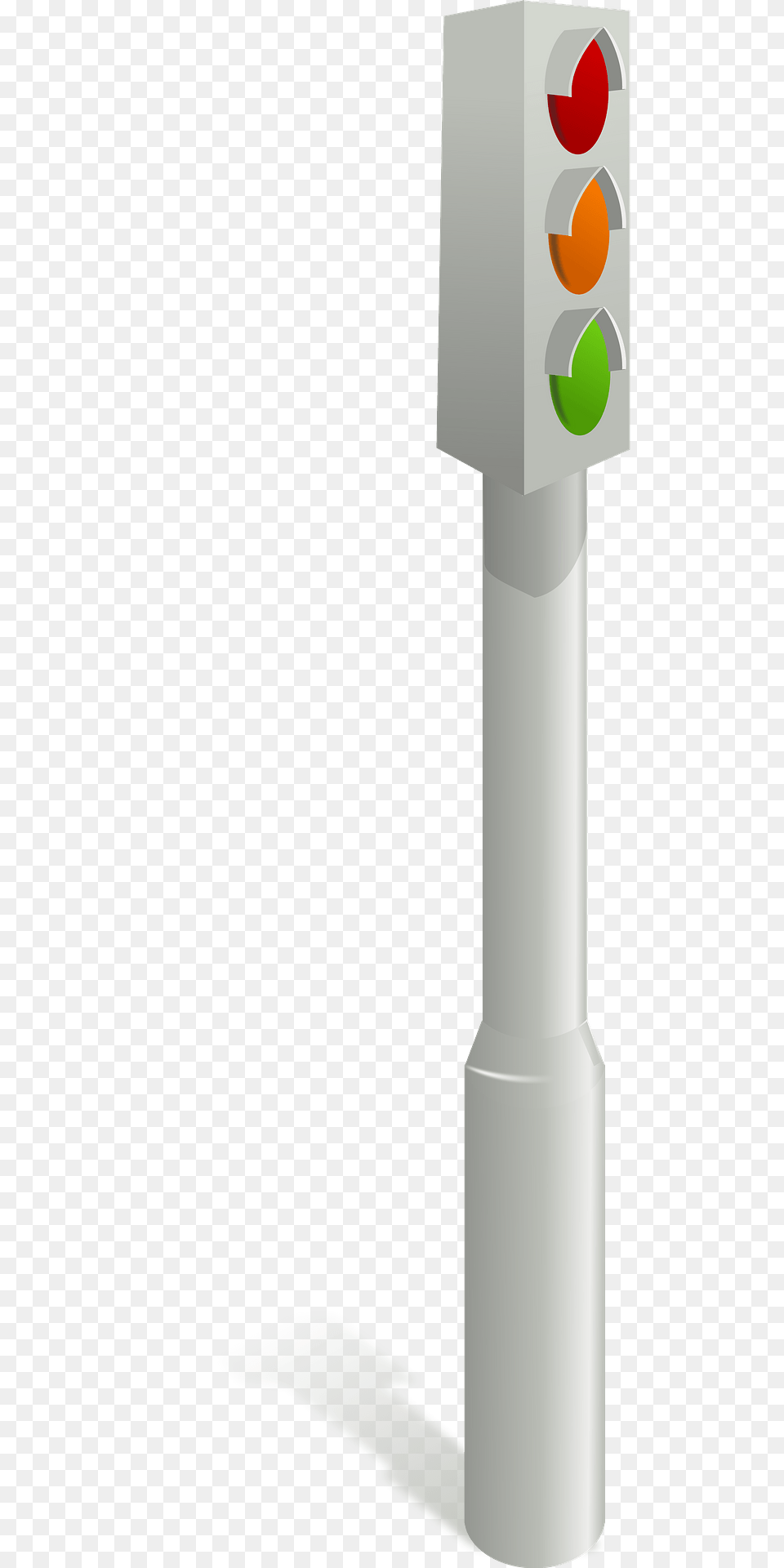 Traffic Light On A Post Clipart, Traffic Light Free Png