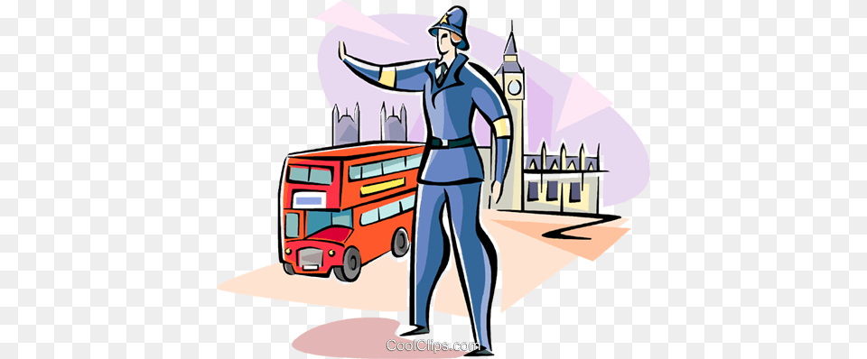 Traffic Officer In London Royalty Vector Clip Art, Adult, Publication, Person, Man Free Png