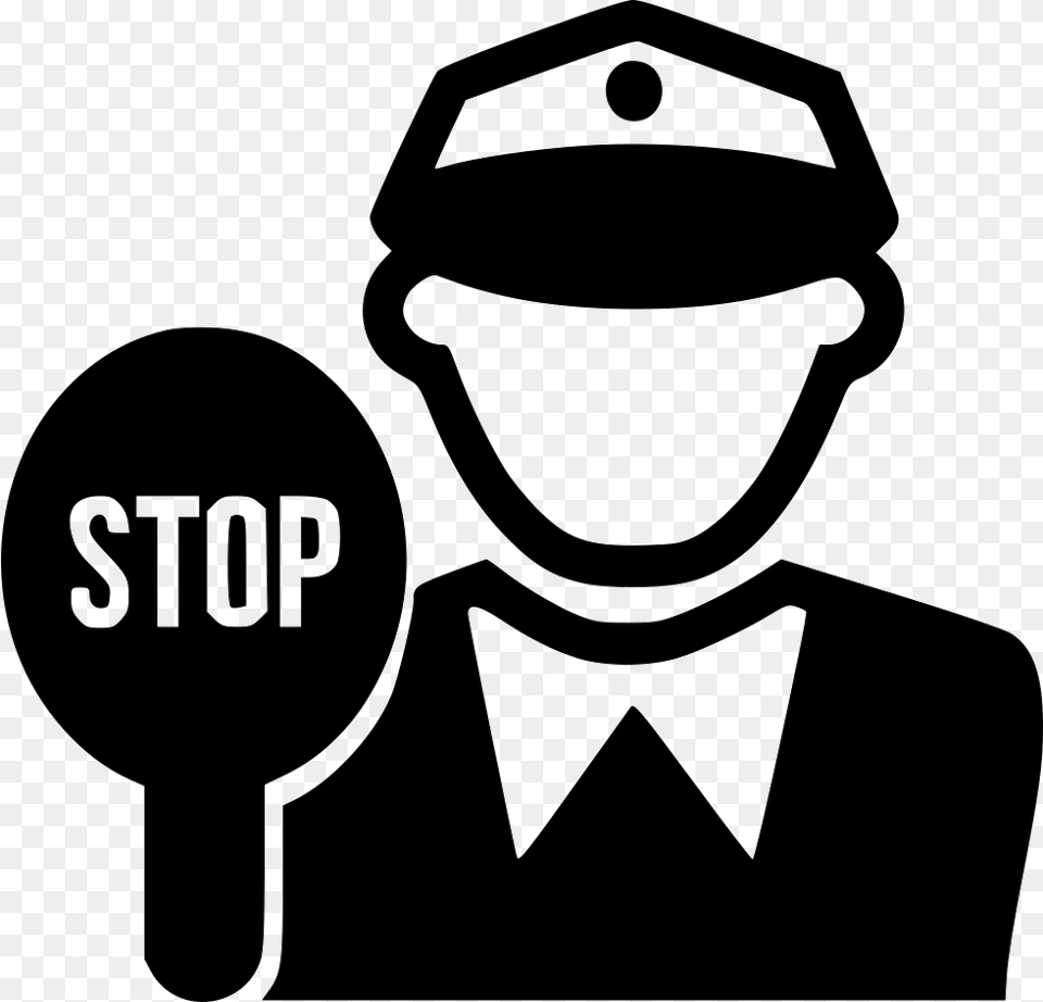 Traffic Police Police Traffic Icon, Stencil, Formal Wear, Accessories, Tie Png