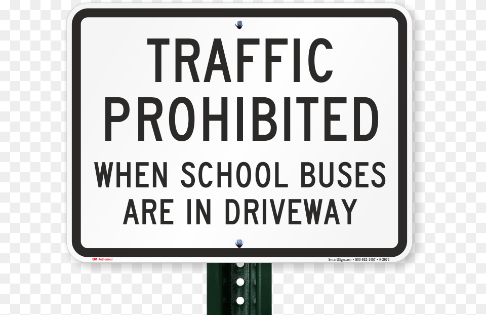 Traffic Prohibited School Buses Driveway Sign Unmuffled Engine Braking Sign, Symbol, Road Sign Free Png Download