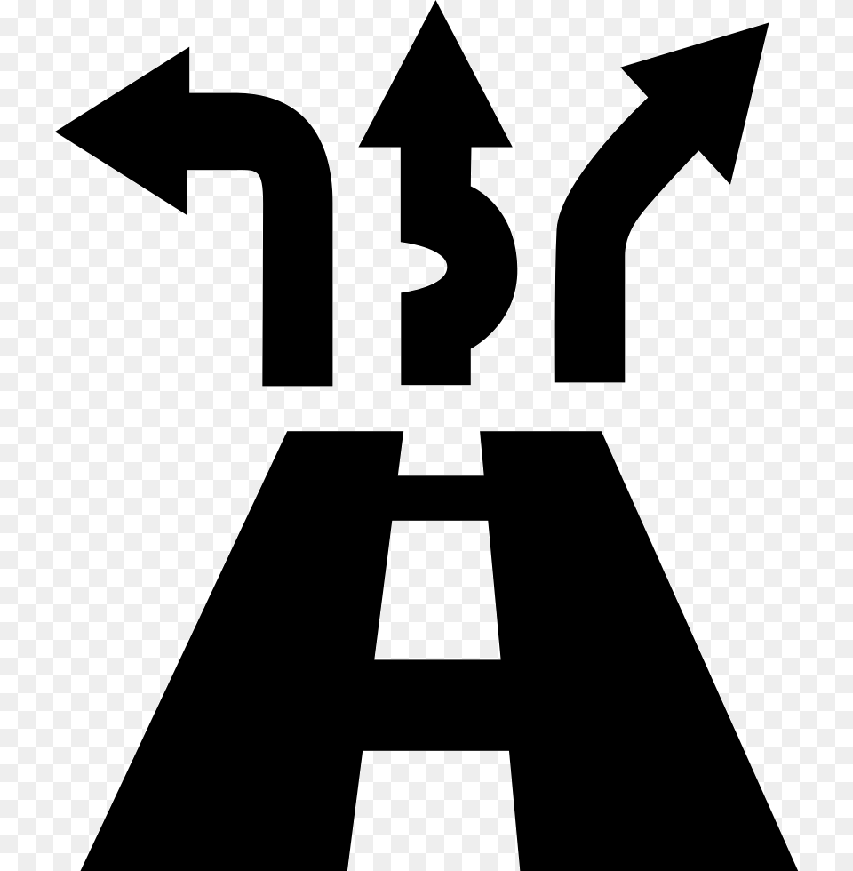 Traffic Routes Routes Icon, Stencil, Weapon, Symbol Png Image