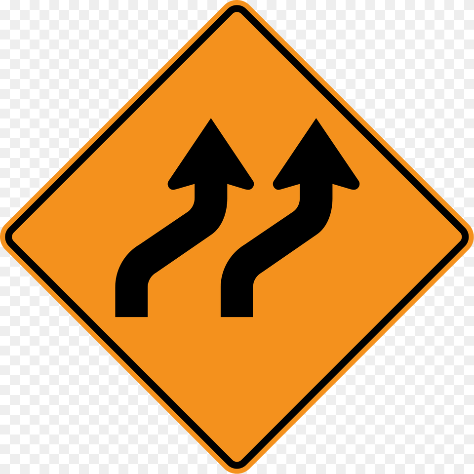 Traffic Shift Right Clipart, Sign, Symbol, Road Sign Png Image