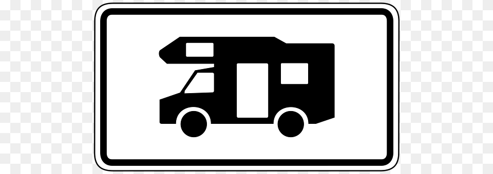 Traffic Sign 6791, Transportation, Van, Vehicle, Symbol Free Transparent Png