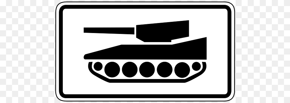 Traffic Sign 6795, Armored, Military, Tank, Transportation Free Transparent Png