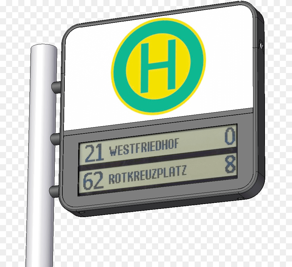 Traffic Sign Haltestellenschild, Computer Hardware, Electronics, Hardware, Monitor Free Png Download
