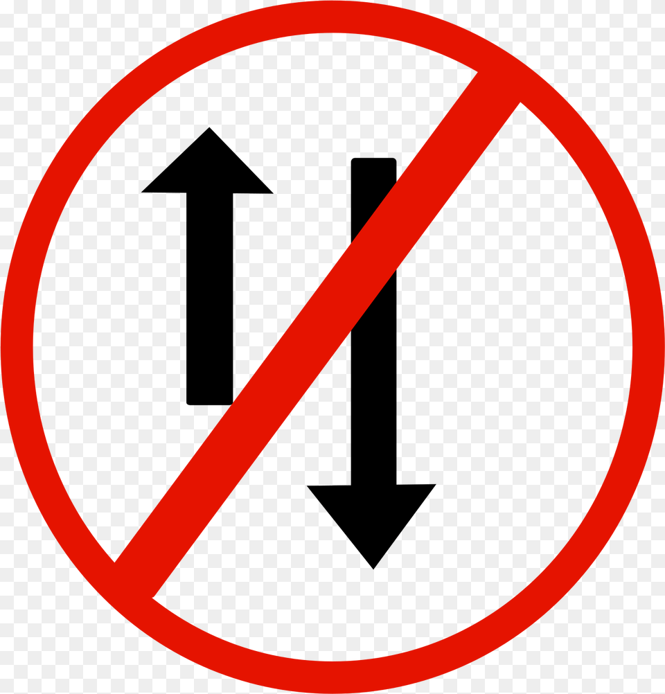 Traffic Sign Of One Way, Symbol, Road Sign Free Png
