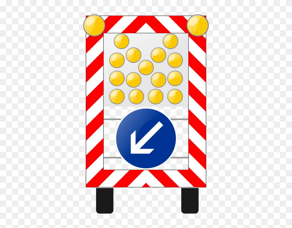 Traffic Sign Stahnsdorf Roadworks Traffic Light, Fence, Dynamite, Weapon Free Png