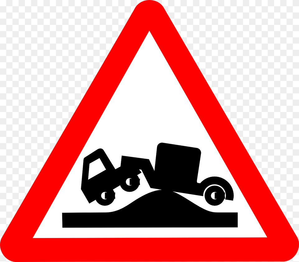 Traffic Sign Symbol Bump High Grounded Icon, Road Sign, Machine, Wheel Free Png
