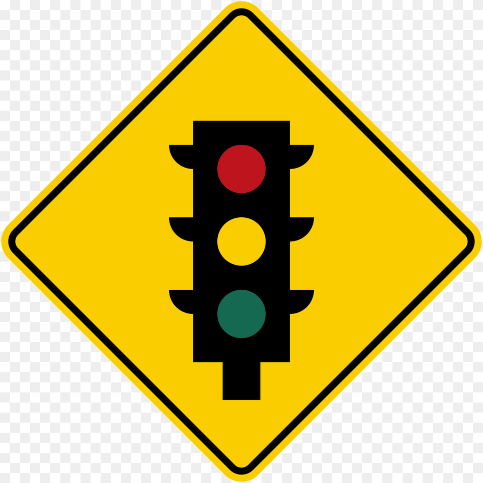 Traffic Signals Ahead Sign In Colombia Clipart, Light, Traffic Light, Symbol Png